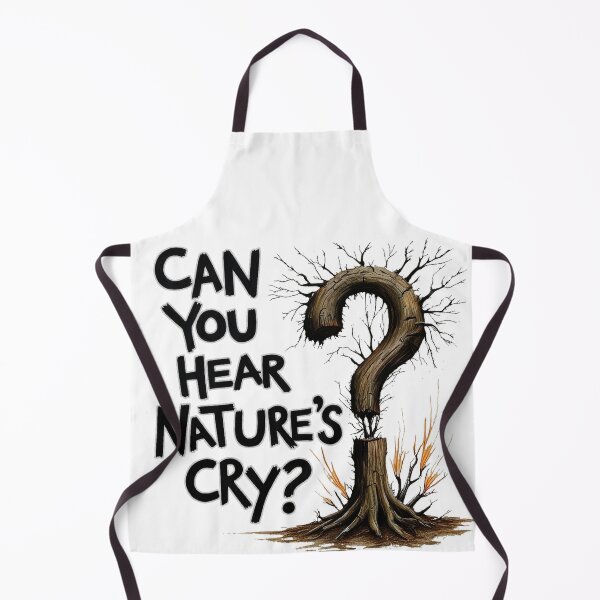 Item preview, Can you hear nature's cry ? - save our planet designed and sold by pixelated_echoes.