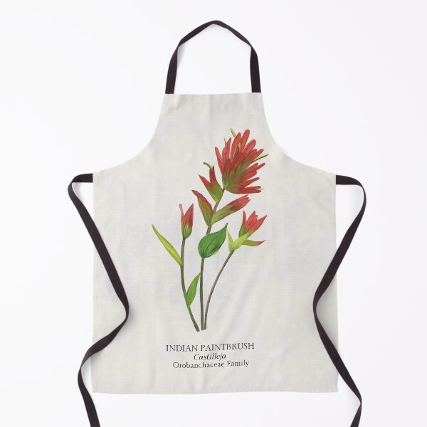Item preview, Indian Paintbrush Castilleja Botanical Wildflower designed and sold by Angie-Atelier.