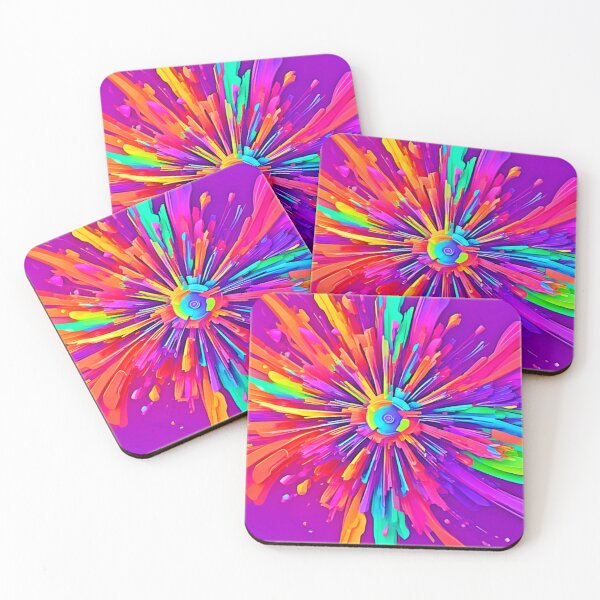Item preview, Soft Neon: Cartoon Shapes Dance designed and sold by Health And Fitness Posts e-Store.