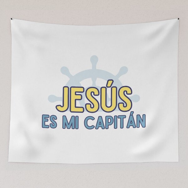 Item preview, Jesus is my captain - Christian phrase designed and sold by vinxChosen.