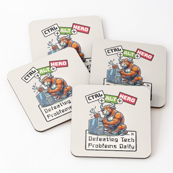 Item preview, Defeating Tech Problems Daily IT designed and sold by RockBeeDesigns.