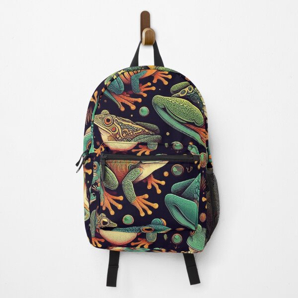 Item preview, Colorful Frog Trippy Paint Art Design designed and sold by aisublime.