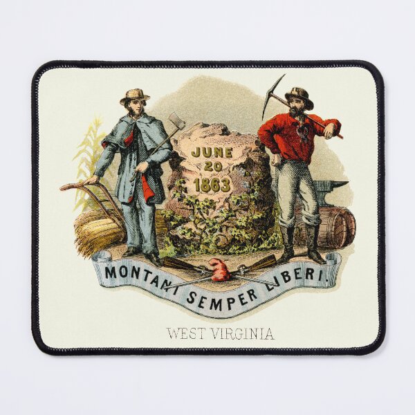 Item preview, 1876 West Virginia Coat of Arms designed and sold by historicimage.