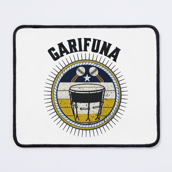 Item preview, Garifuna Distressed design with Garifuna Drums, Shaker and Garifuna Flag designed and sold by masterbones.