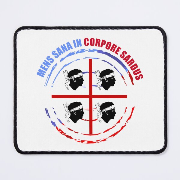 Item preview, Sardegna 4 mori - Sardinia flag - Mens sana in corpore Sardus designed and sold by miskaralise.