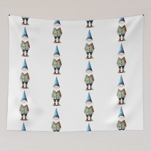 Item preview, Adorable Watercolor Gnome Character designed and sold by Victoria Riabov.