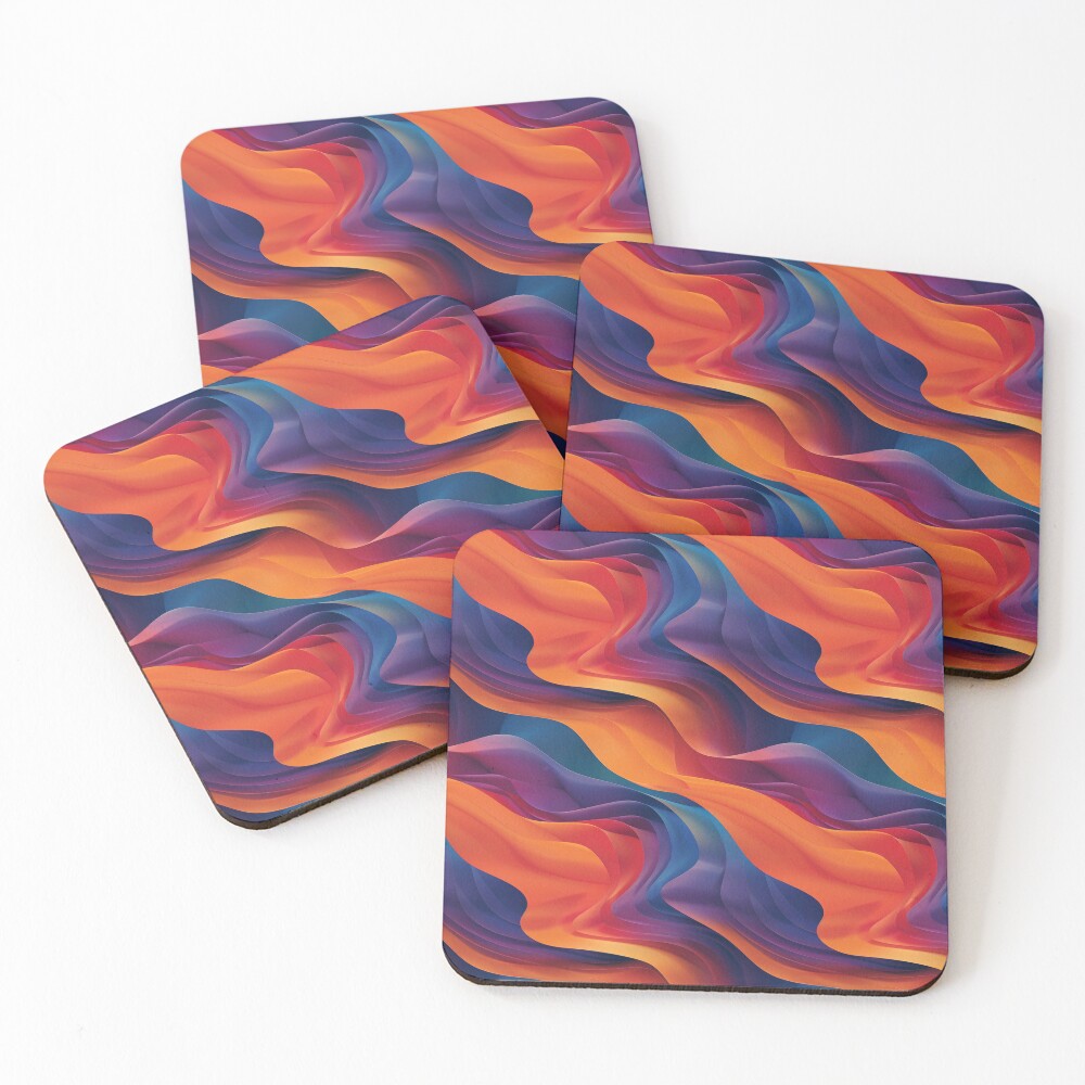Item preview, Coasters (Set of 4) designed and sold by MidArtForge.