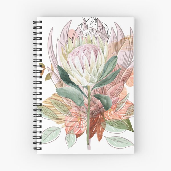 Item preview, pretty flower protea lovers designed and sold by Yeyishop.