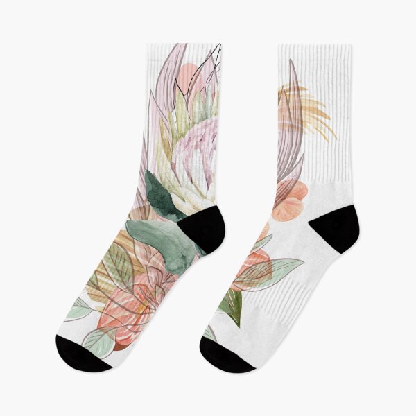 Item preview, pretty flower protea lovers designed and sold by Yeyishop.
