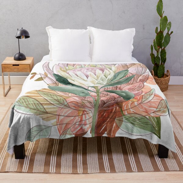 Item preview, pretty flower protea lovers designed and sold by Yeyishop.