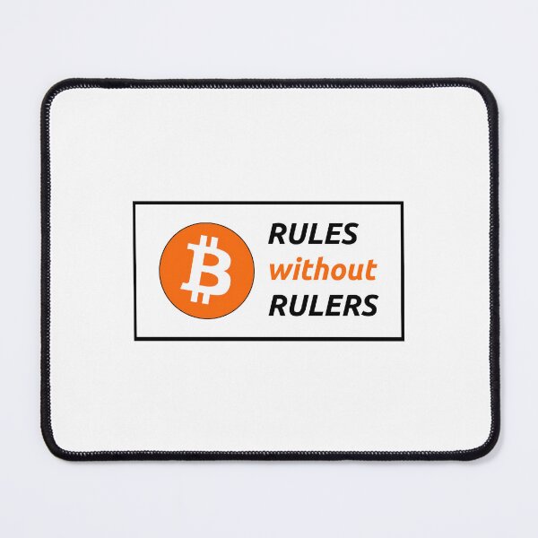 Item preview, Bitcoin - Rules without rulers designed and sold by AImazeD.
