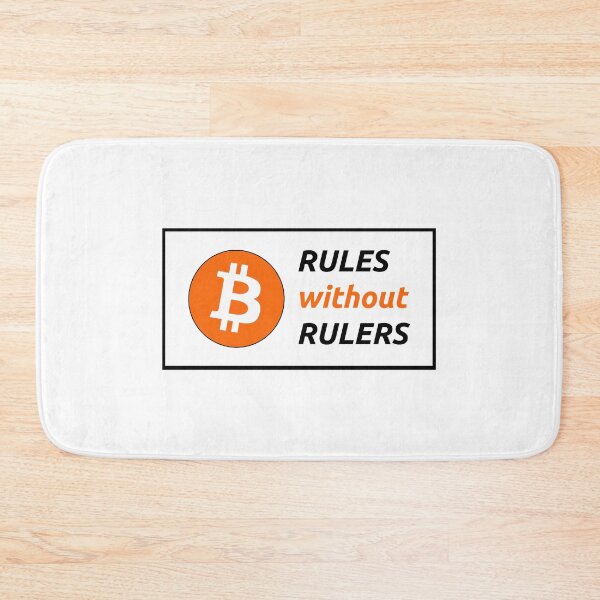 Item preview, Bitcoin - Rules without rulers designed and sold by AImazeD.