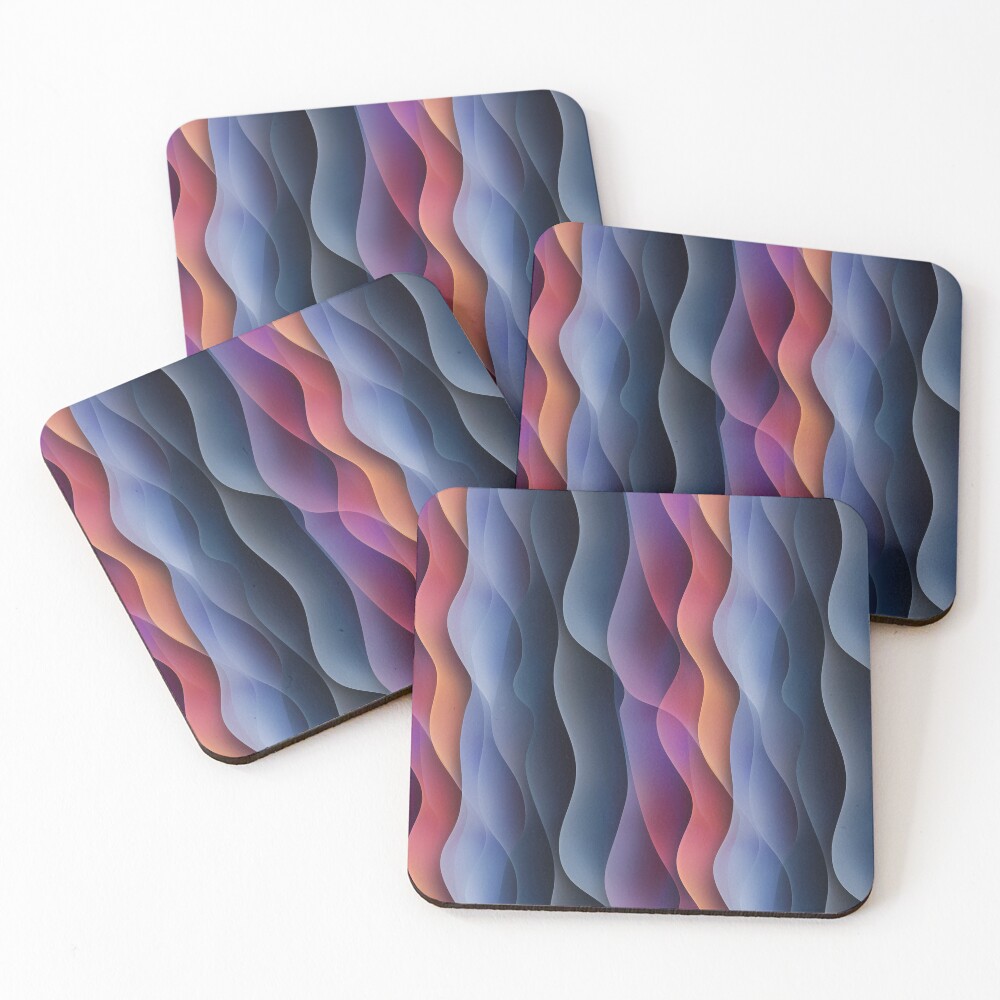 Item preview, Coasters (Set of 4) designed and sold by MidArtForge.