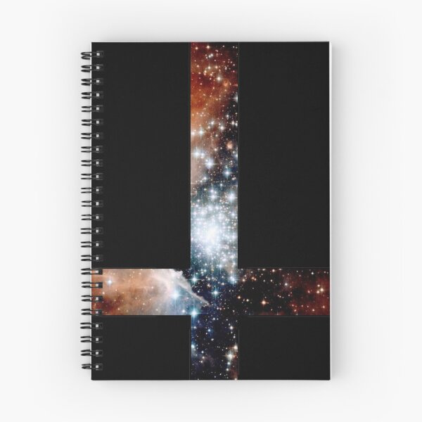 Item preview, Red Galaxy Inverted Cross designed and sold by rapplatt.