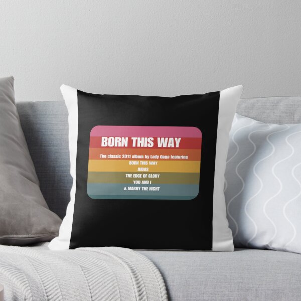 Item preview, LGBT Born This Way Music Minimal Art  designed and sold by buizel123.