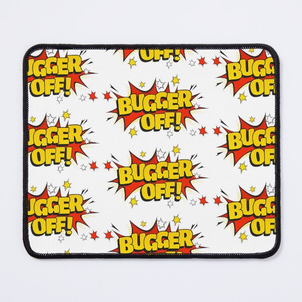Item preview, Pop Art Comic Design With "Bugger Off!" Text designed and sold by jorgenmac.