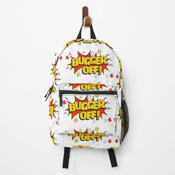 Item preview, Pop Art Comic Design With "Bugger Off!" Text designed and sold by jorgenmac.