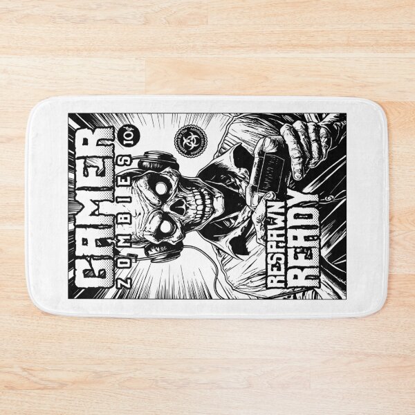 Item preview, Gamer Zombies Halloween Zombie Gaming Comic Book Cover designed and sold by GrandeDuc.