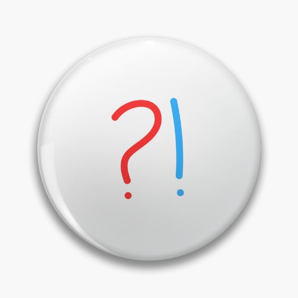 Item preview, question and exclaimation marks designed and sold by wa2022.
