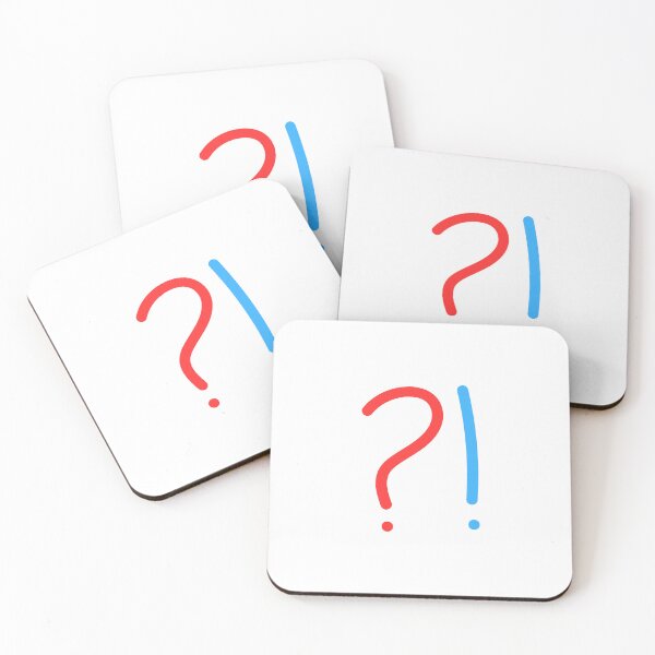 Item preview, question and exclaimation marks designed and sold by wa2022.