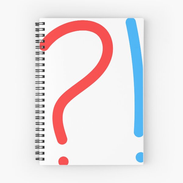 Item preview, question and exclaimation marks designed and sold by wa2022.