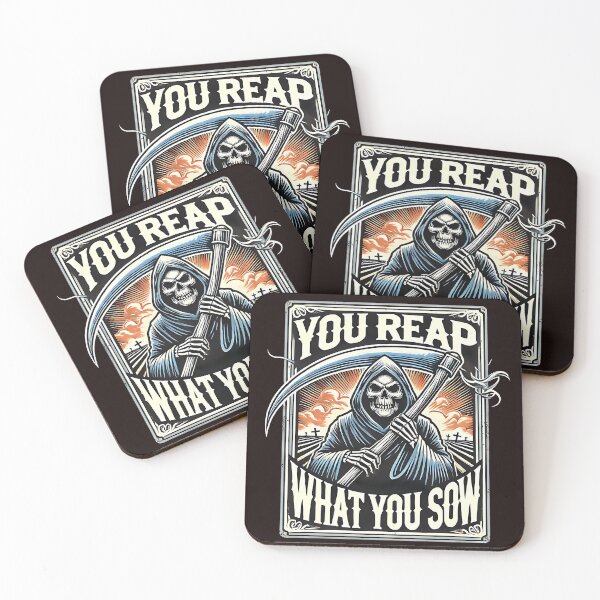 Item preview, Grim Reaper's Harvest: You Reap What You Sow designed and sold by PosiPrints.