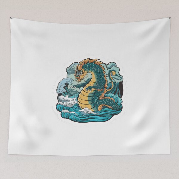 Item preview, Kanagawa Kaiju No.3 designed and sold by Gentle40Winks.