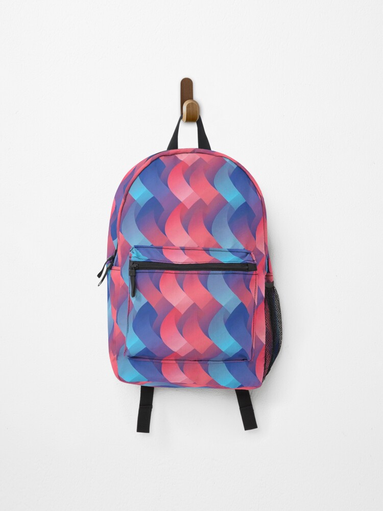Thumbnail 1 of 3, Backpack, Abstract gradient designed and sold by MidArtForge.