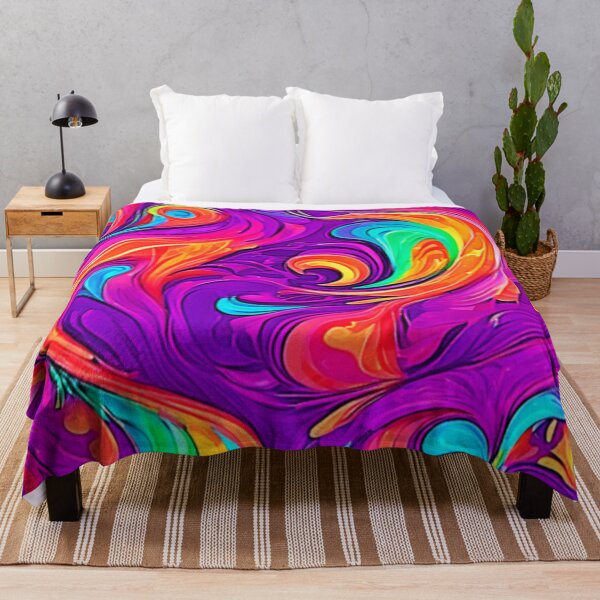 Item preview, Colorful World: Flowy Patterns designed and sold by Health And Fitness Posts e-Store.