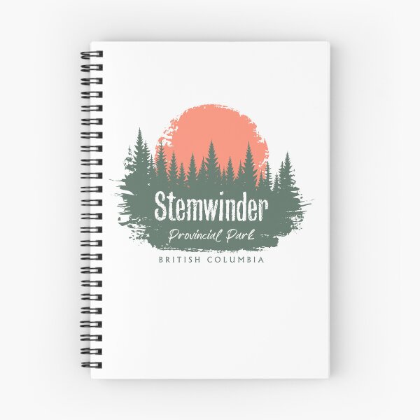 Item preview, Stemwinder Provincial Park British Columbia Forest And Sunset designed and sold by bivenart.