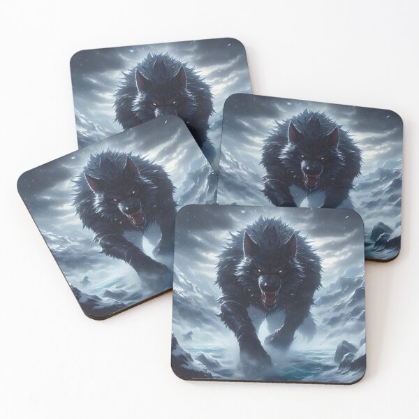 Item preview, Fenrir Wolf designed and sold by GalleryBrisArt.