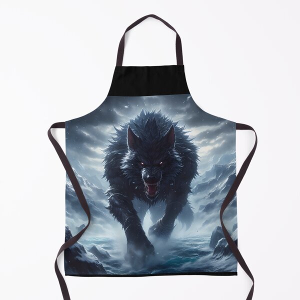 Item preview, Fenrir Wolf designed and sold by GalleryBrisArt.