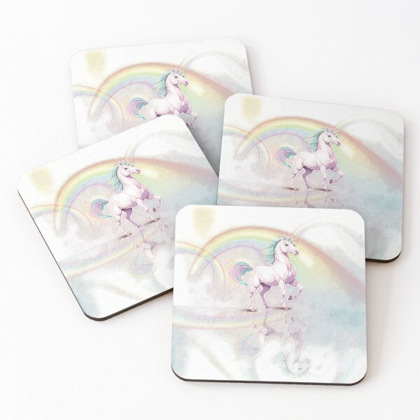 Item preview, Retro Unicorn Rainbow Swirl designed and sold by Hen-C-Art.