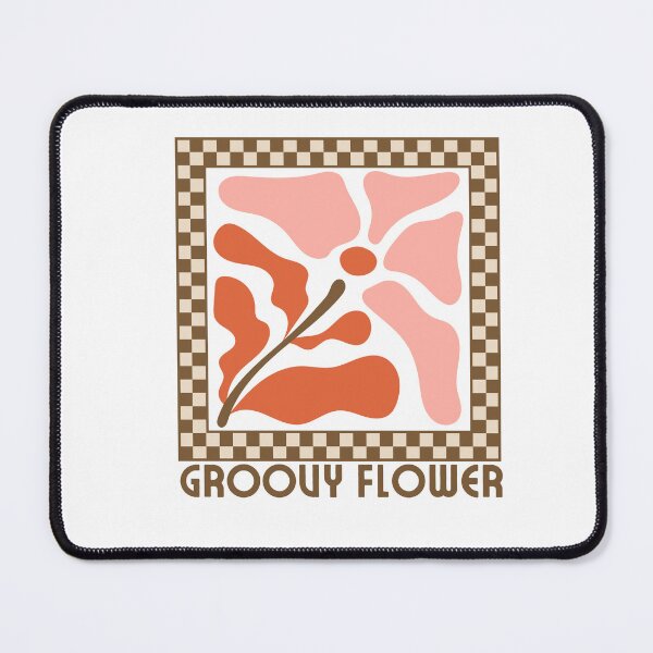 Item preview, Retro Geometric Pattern Groovy y2k 80s Trendy Flower T-shirt Sticker designed and sold by ThinkNature!.