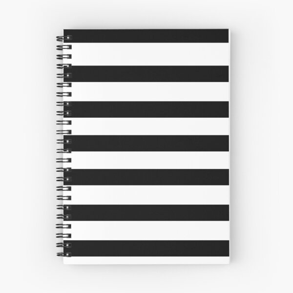 Item preview, Horizontal wide and thick stripe fashion black and white color designed and sold by Carlos Gudino.