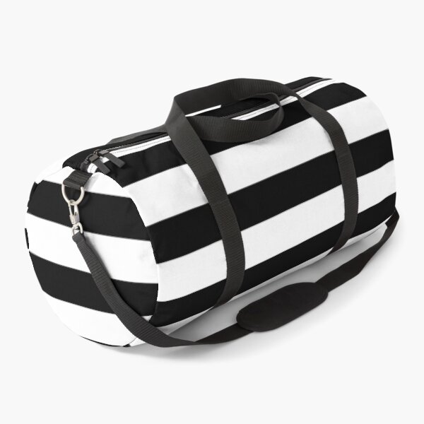 Item preview, Horizontal wide and thick stripe fashion black and white color designed and sold by Carlos Gudino.
