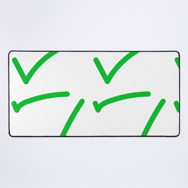 Item preview, green check marks designed and sold by wa2022.