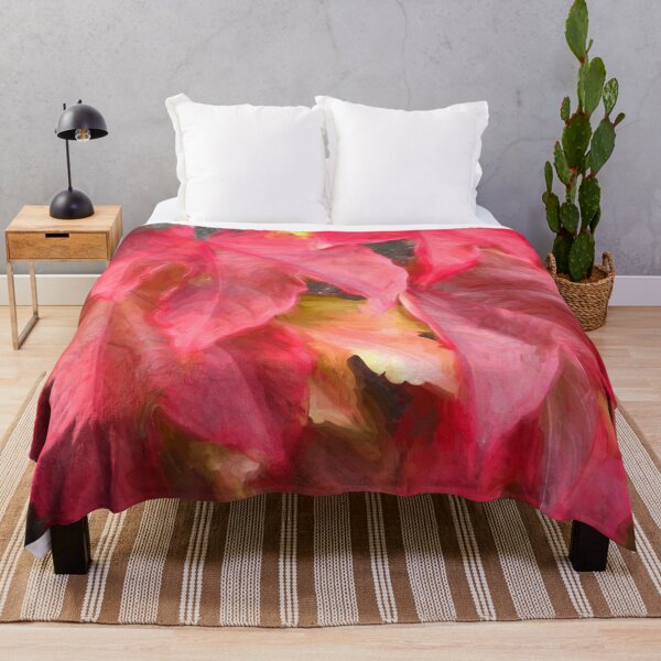 Item preview, Red Vine Leaves Stone Wall Abstract X102 designed and sold by RichFrancoCars.
