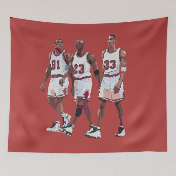 Item preview, Chicago Big Three Bulls designed and sold by pixelsports2.