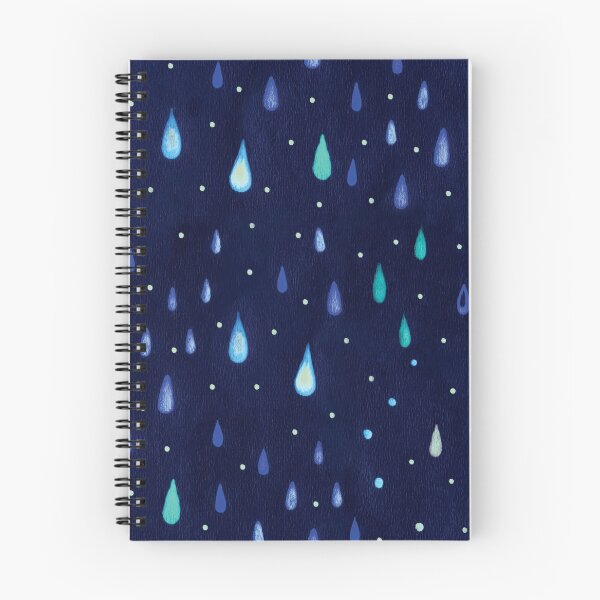 Item preview, Watercolor rain pattern designed and sold by Natalia Flurno.