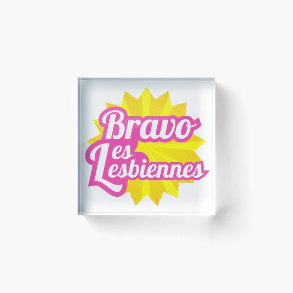 Aperçu de l'œuvre Bravo Les Lesbiennes créée et vendue par FairRage.