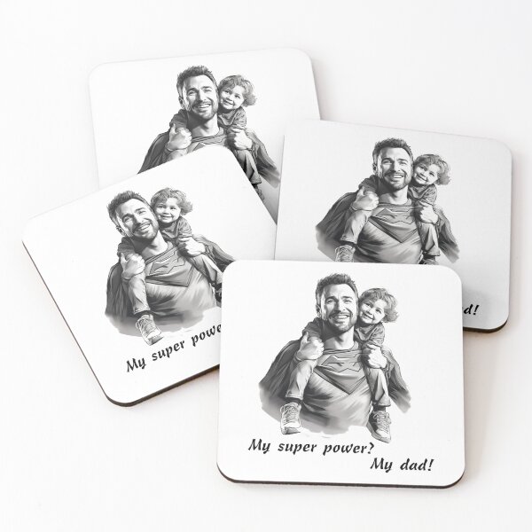 Item preview, My dad is my super power. designed and sold by TeeTemptation.