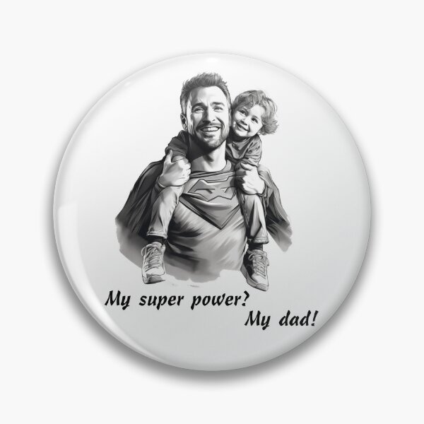 Item preview, My dad is my super power. designed and sold by TeeTemptation.