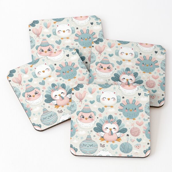 Item preview, Whimsy Gobbles: A Pastel Parade designed and sold by Furbulous Faces.