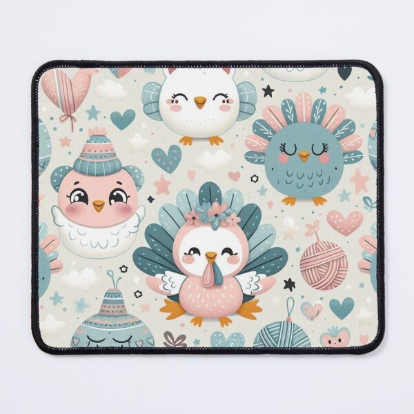 Item preview, Whimsy Gobbles: A Pastel Parade designed and sold by Furbulous Faces.
