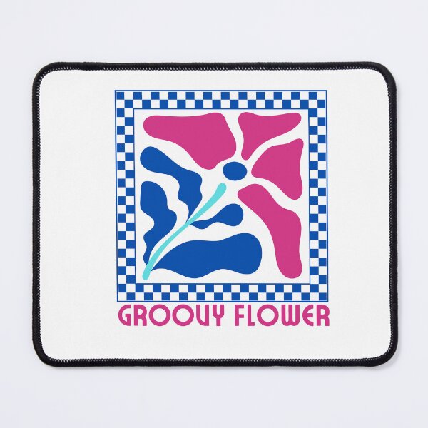 Item preview, Retro Geometric Pattern Groovy y2k 80s Trendy Flower T-shirt Sticker designed and sold by ThinkNature!.