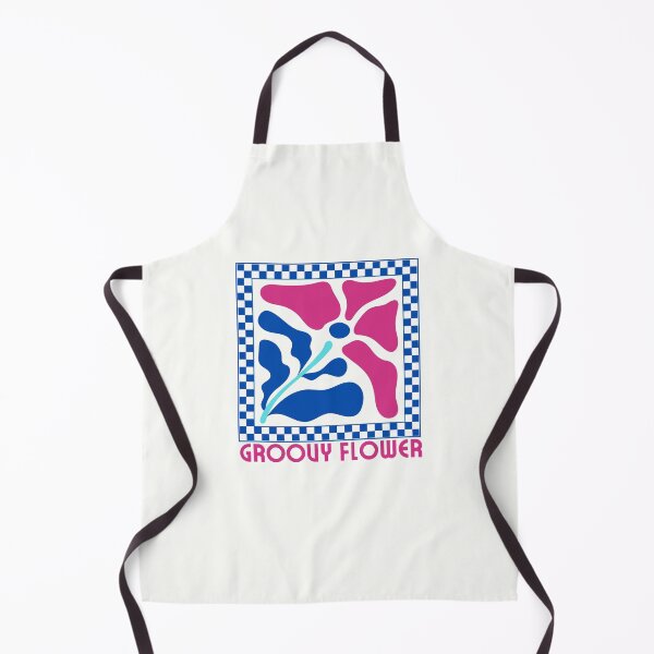 Item preview, Retro Geometric Pattern Groovy y2k 80s Trendy Flower T-shirt Sticker designed and sold by ThinkNature!.