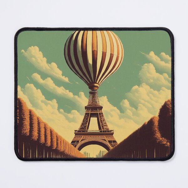 Item preview, Paris Hot Air Balloon designed and sold by FitEnvy.