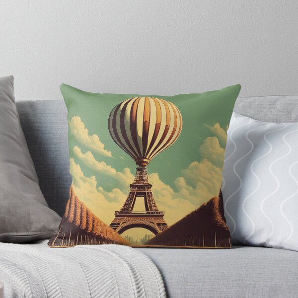 Item preview, Paris Hot Air Balloon designed and sold by FitEnvy.