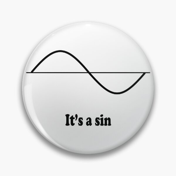 Item preview, It’s a sin designed and sold by ScienceCorner.